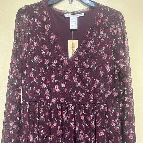 AMERICAN RAG Floral Bell Sleeve Dress - Picture 2 of 5